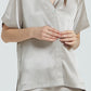 Silk Pajamas Suit Comfortable V-neck Short Sleeved Shorts