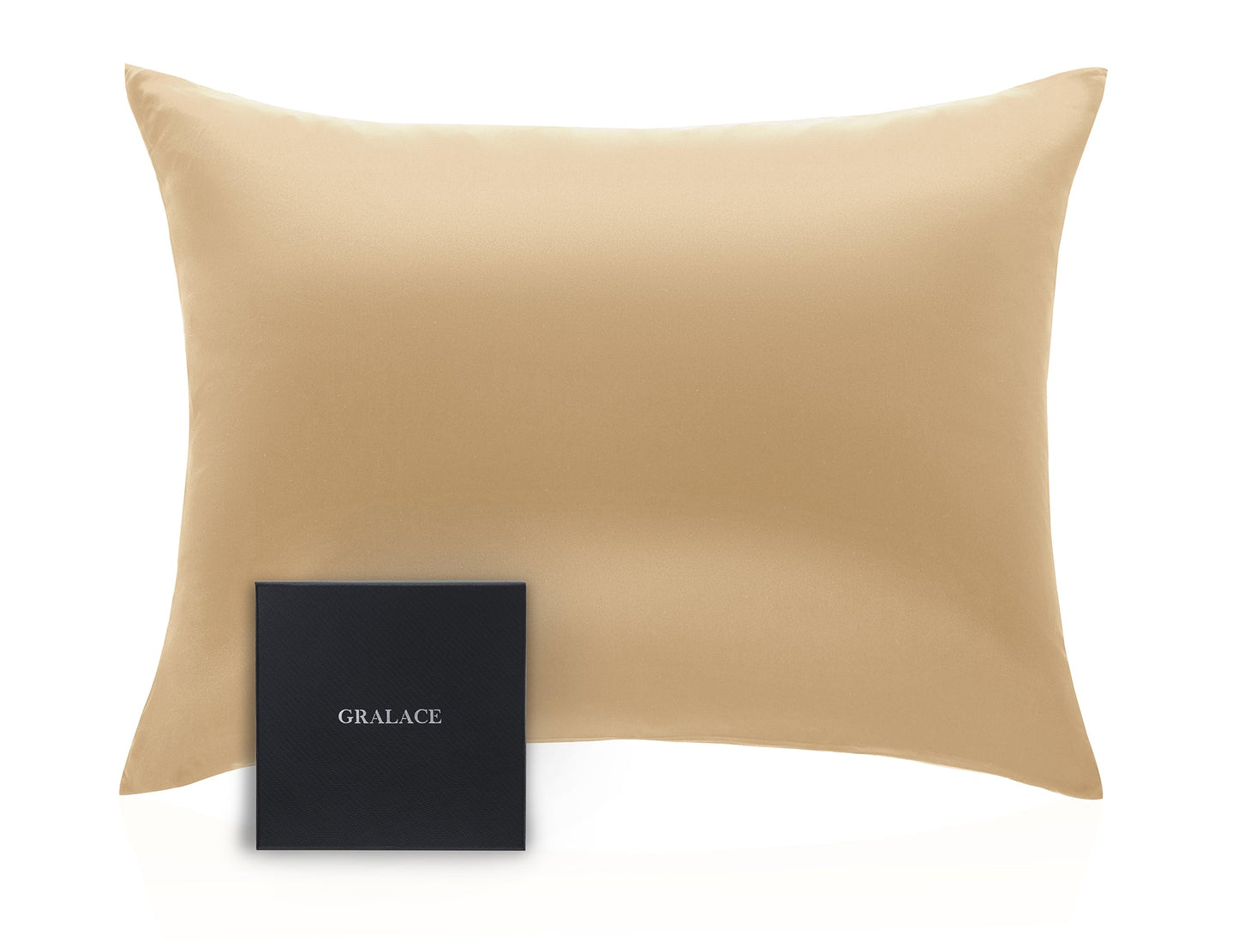 GRALACE Pure Silk Pillowcase  22Momme