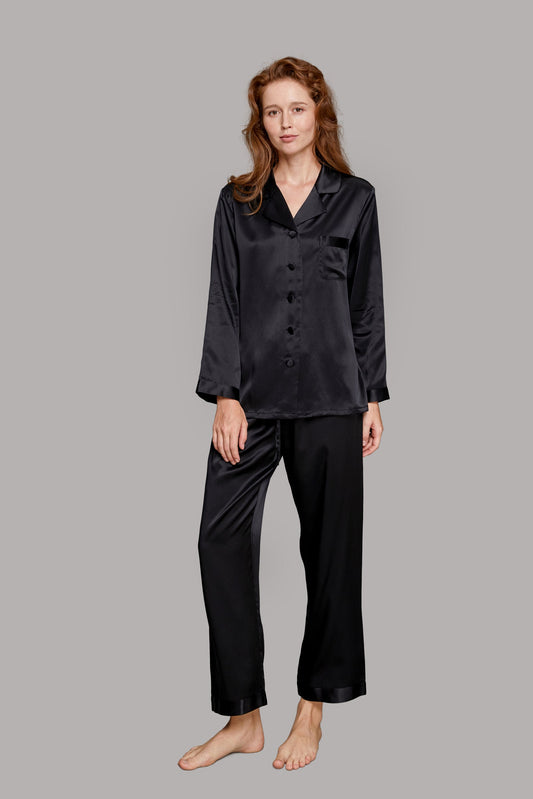 GRALACE Silk Pajamas for Women