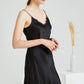 Luxurious Lace Silk Nightgown