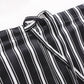 Men’s Stripe Silk Short Sleeves Pajama Set