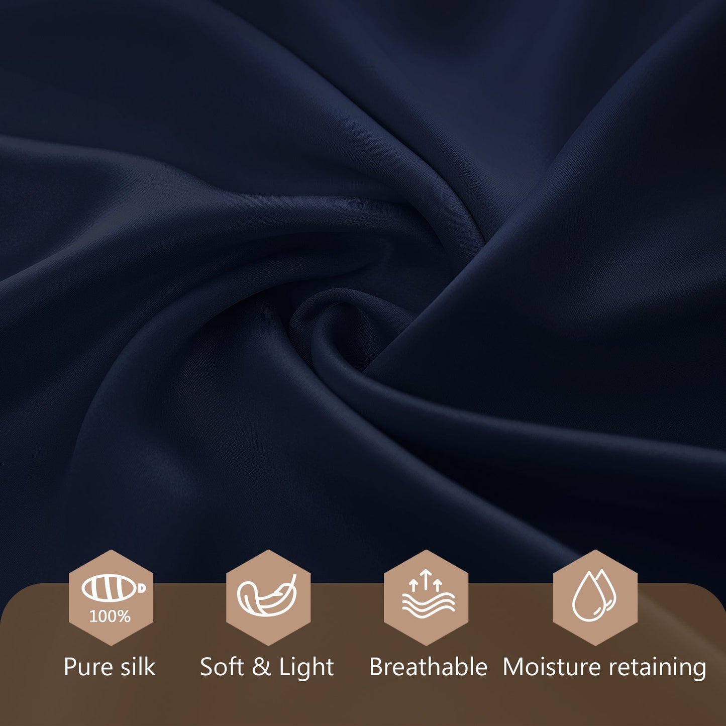 GRALACE Pure Silk Pillowcase  22Momme